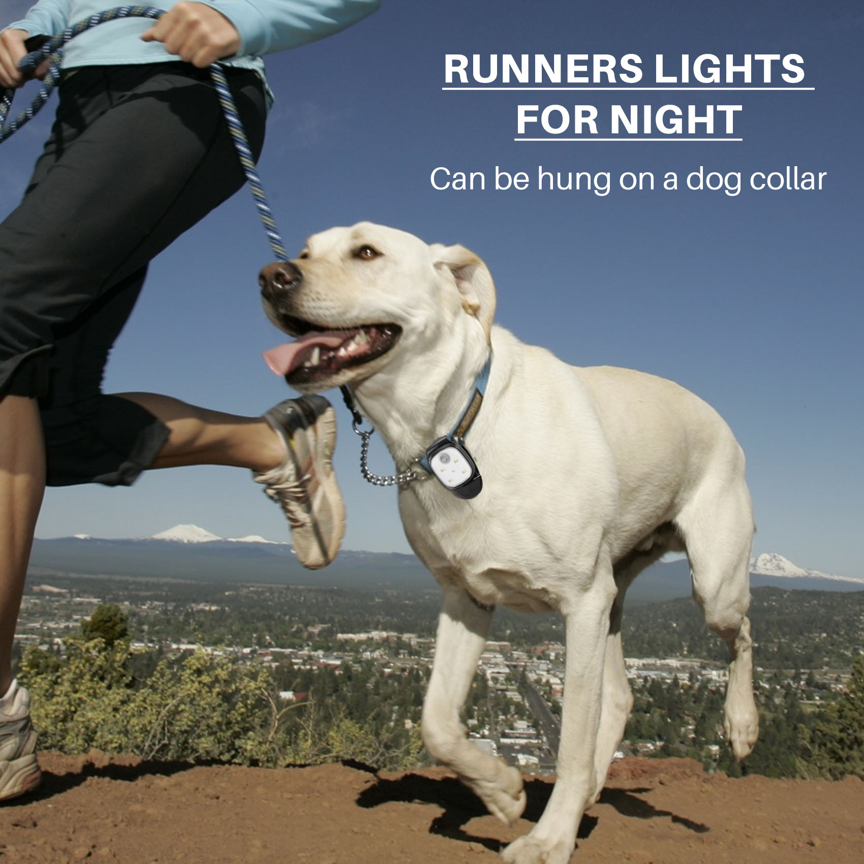 Running Gear Night - ไฟวิ่งแบบหนีบ XSXS-Outdoor Night Clip On ไฟสะท้อนแสงแบบชาร์จ