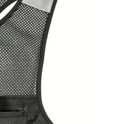 Running Gear Bag For Men - กระเป๋าเสื้อกั๊กวิ่งสะท้อนแสงกลางคืน ตาข่ายระบายอากาศได้ดี กระเป๋าเป้สะพายหลังสำหรับกีฬากลางแจ้ง ปั่นจักรยาน เดินป่า ปีนเขา