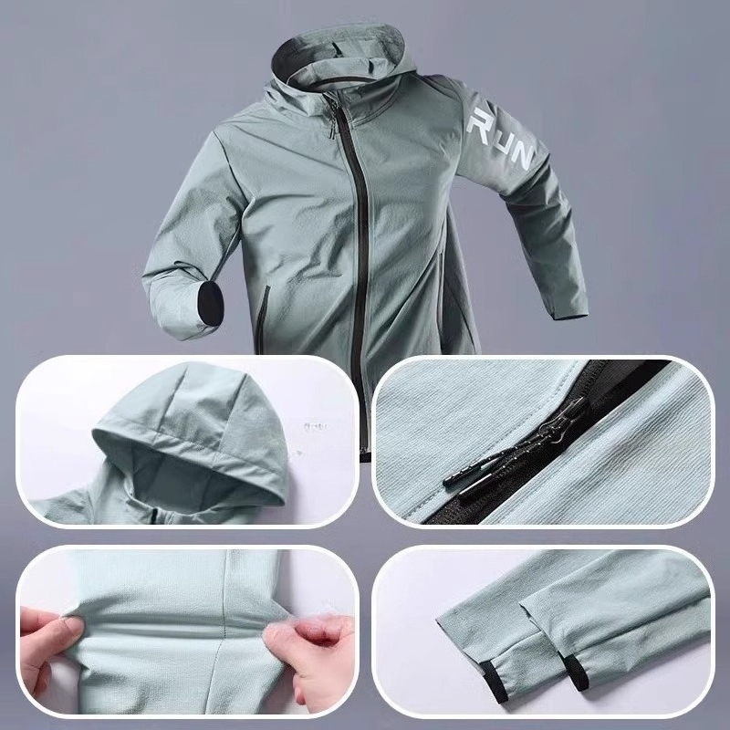 ชุดกีฬาผ้าฟลีซอุ่นสำหรับผู้ชาย - Running Gear Outfit บทวิจารณ์และราคา