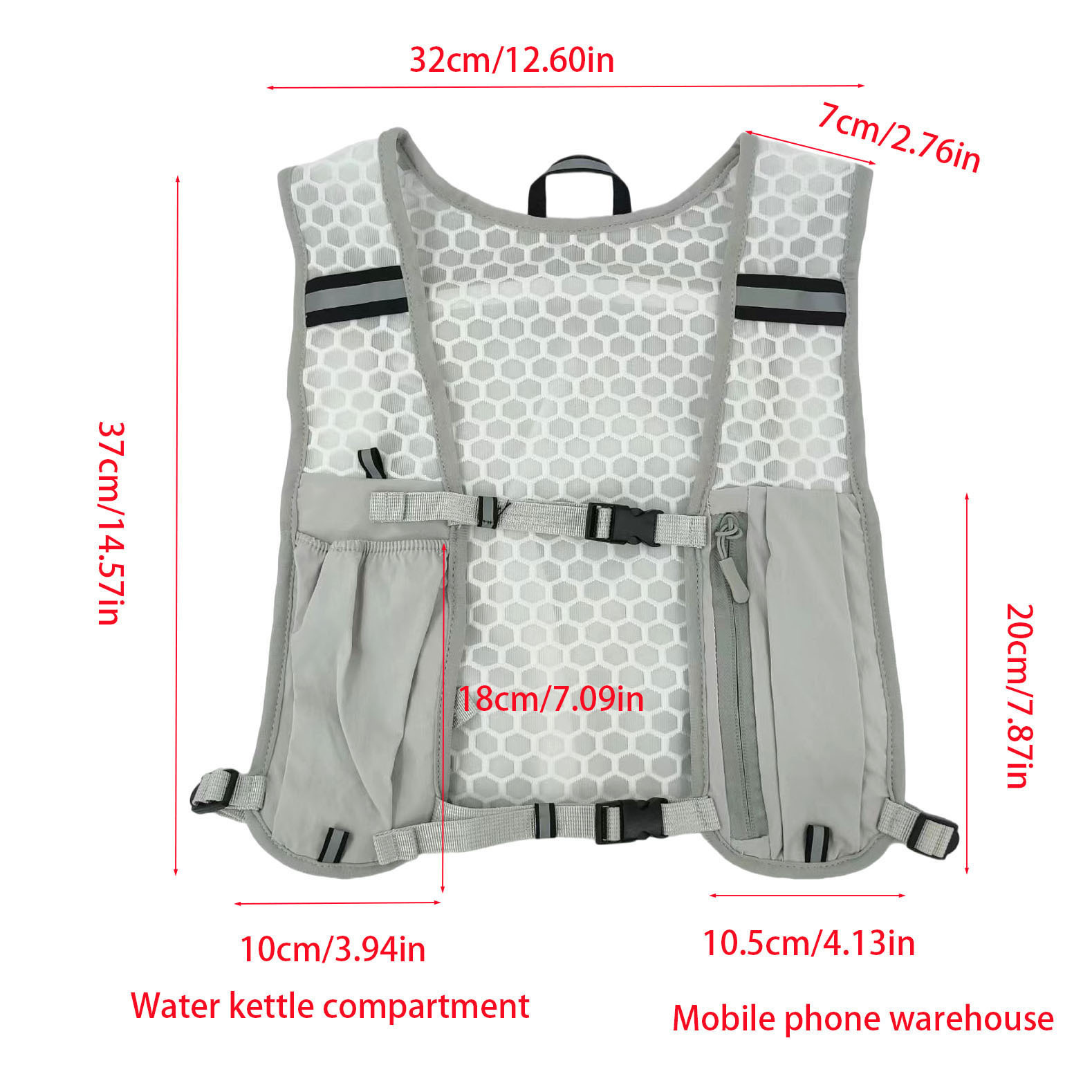 เสื้อกั๊กวิ่งน้ำหนักเบาสำหรับป - Running Gear Satisfy บทวิจารณ์และราคา