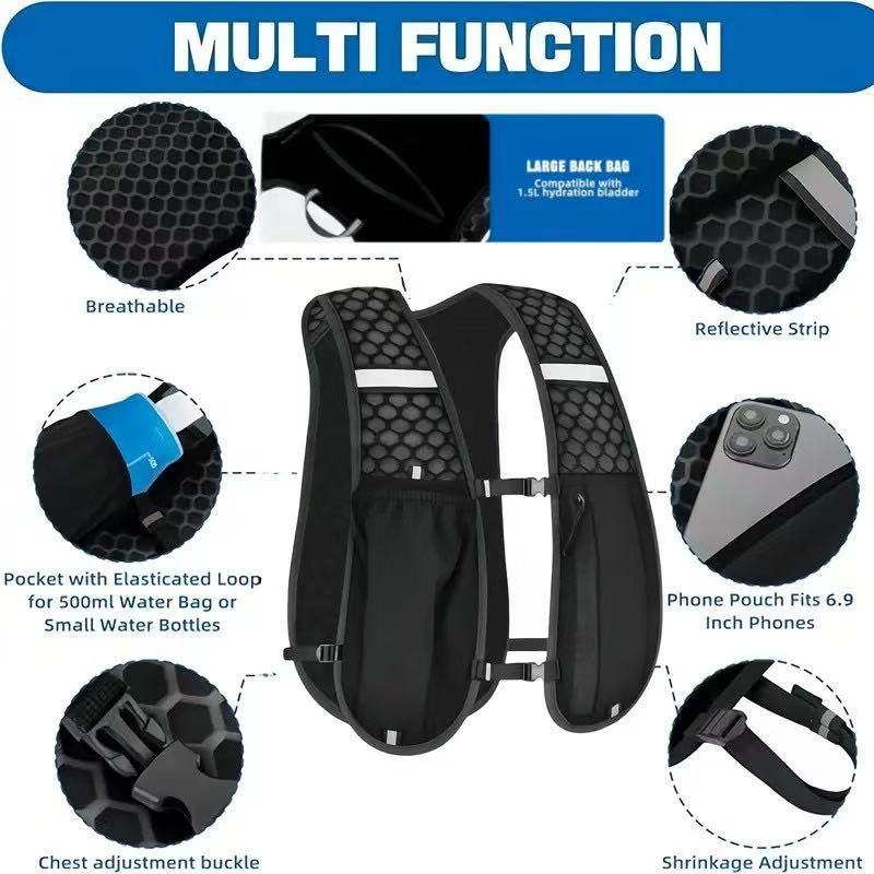 เสื้อกั๊กวิ่งน้ำหนักเบาสำหรับป - Running Gear Satisfy บทวิจารณ์และราคา