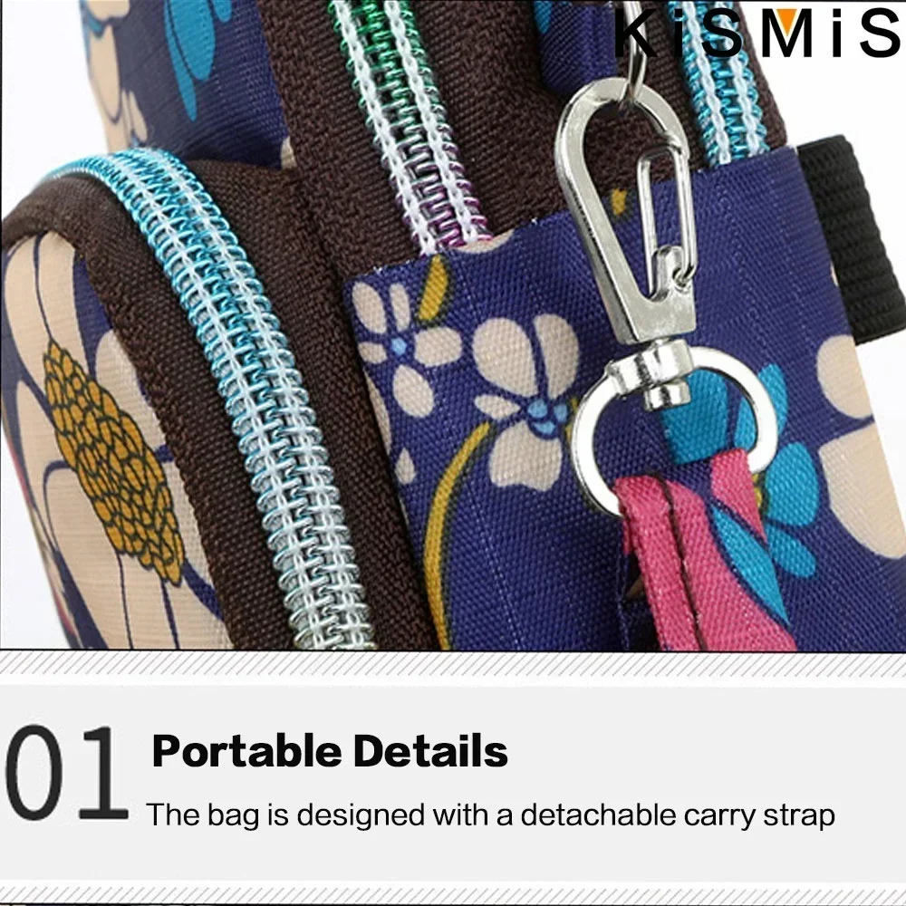 กระเป๋าผ้าลายดอกไม้สำหรับโทรศั - Running Gear Satisfy บทวิจารณ์และราคา