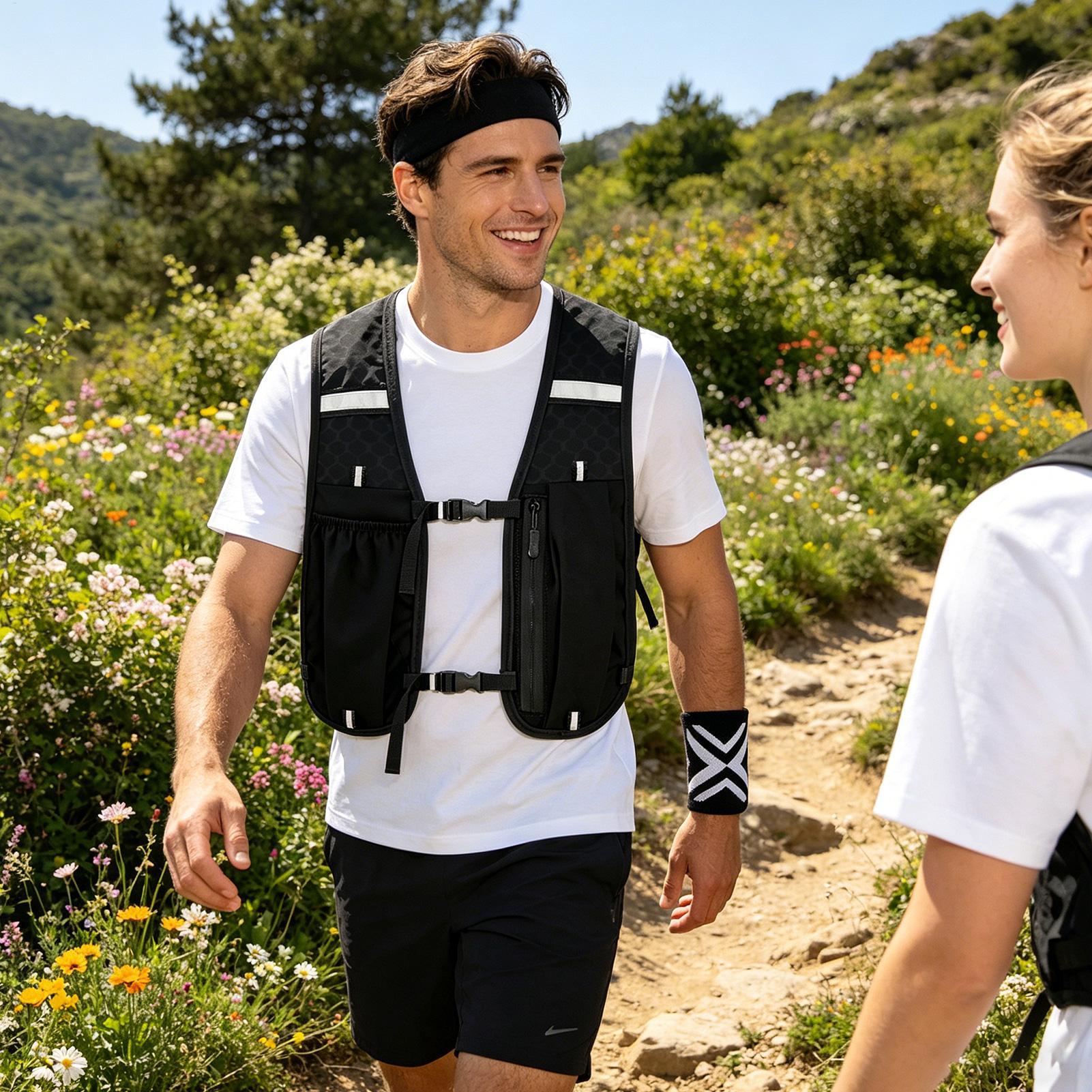 เสื้อกั๊กวิ่งกลางคืน อุปกรณ์กี - Running Gear Night บทวิจารณ์และราคา