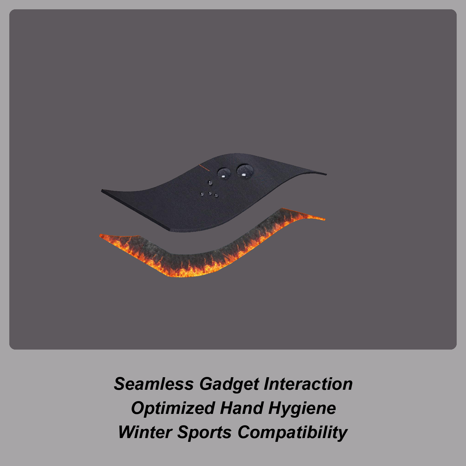 ถุงมือกันหนาว ถุงมือกันลม หน้า - Running Gear Cold Weather บทวิจารณ์และราคา
