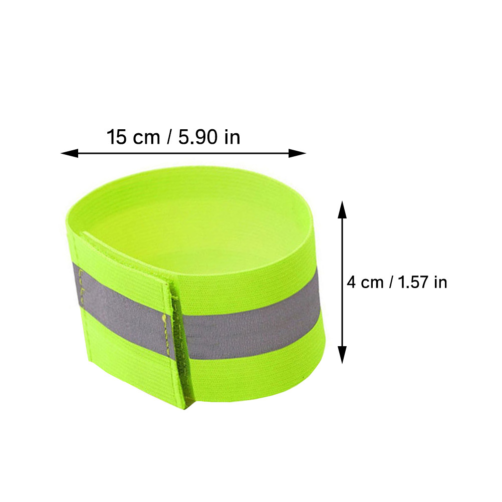 4 ชิ้นแถบสะท้อนแสงแบบปรับได้ข้ - Running Gear Night บทวิจารณ์และราคา