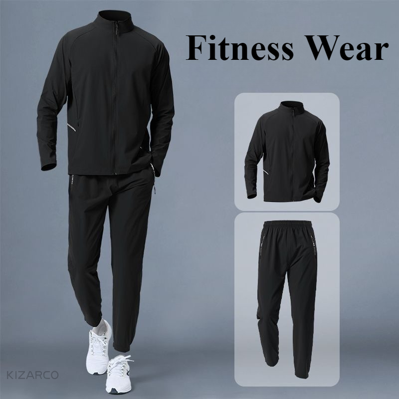 ชุดกีฬาผู้ชาย ชุดฝึกซ้อม เสื้อ - Running Gear Outfit บทวิจารณ์และราคา