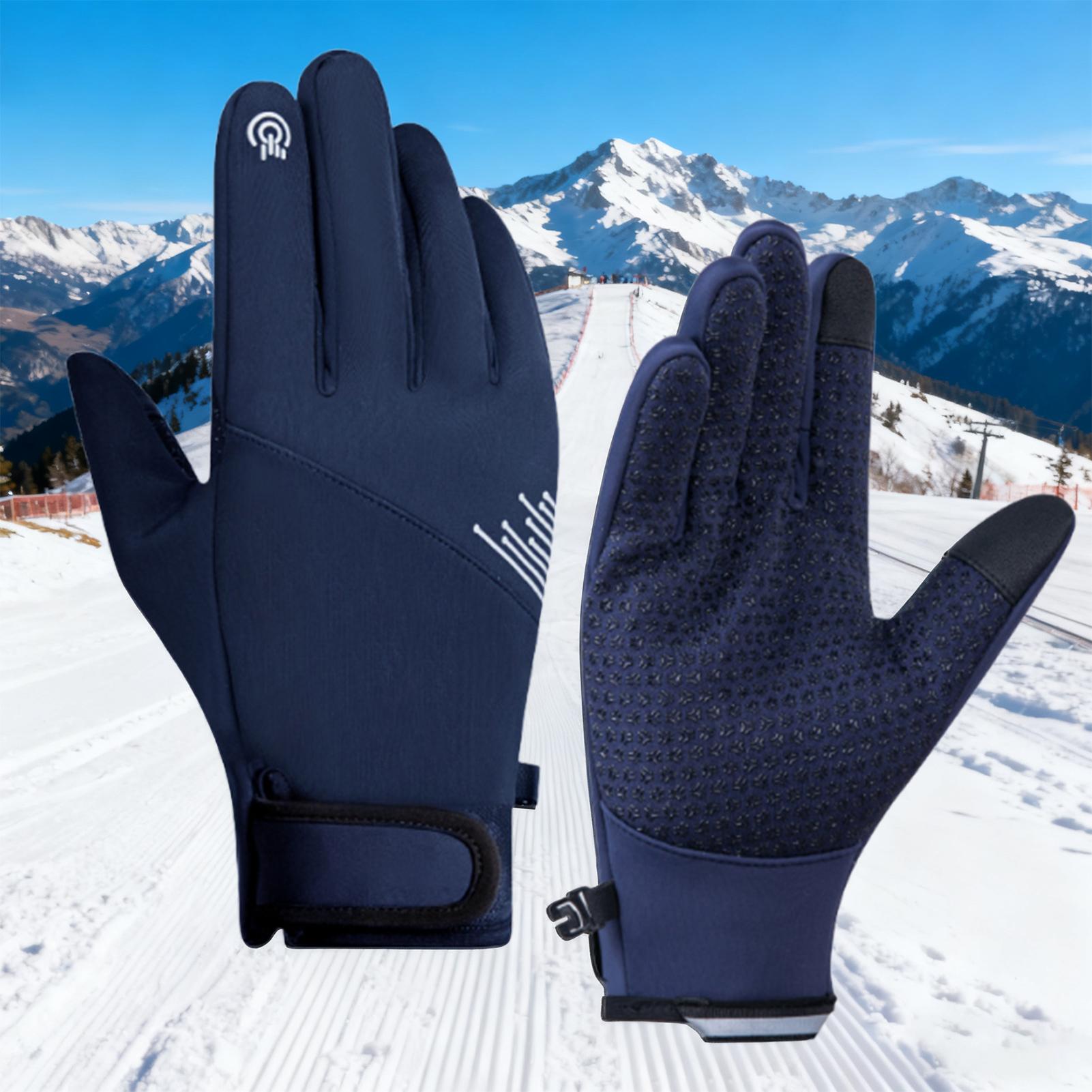 ถุงมือฤดูหนาวผู้ชายกันลมหน้าจอ - Running Gear Cold Weather บทวิจารณ์และราคา