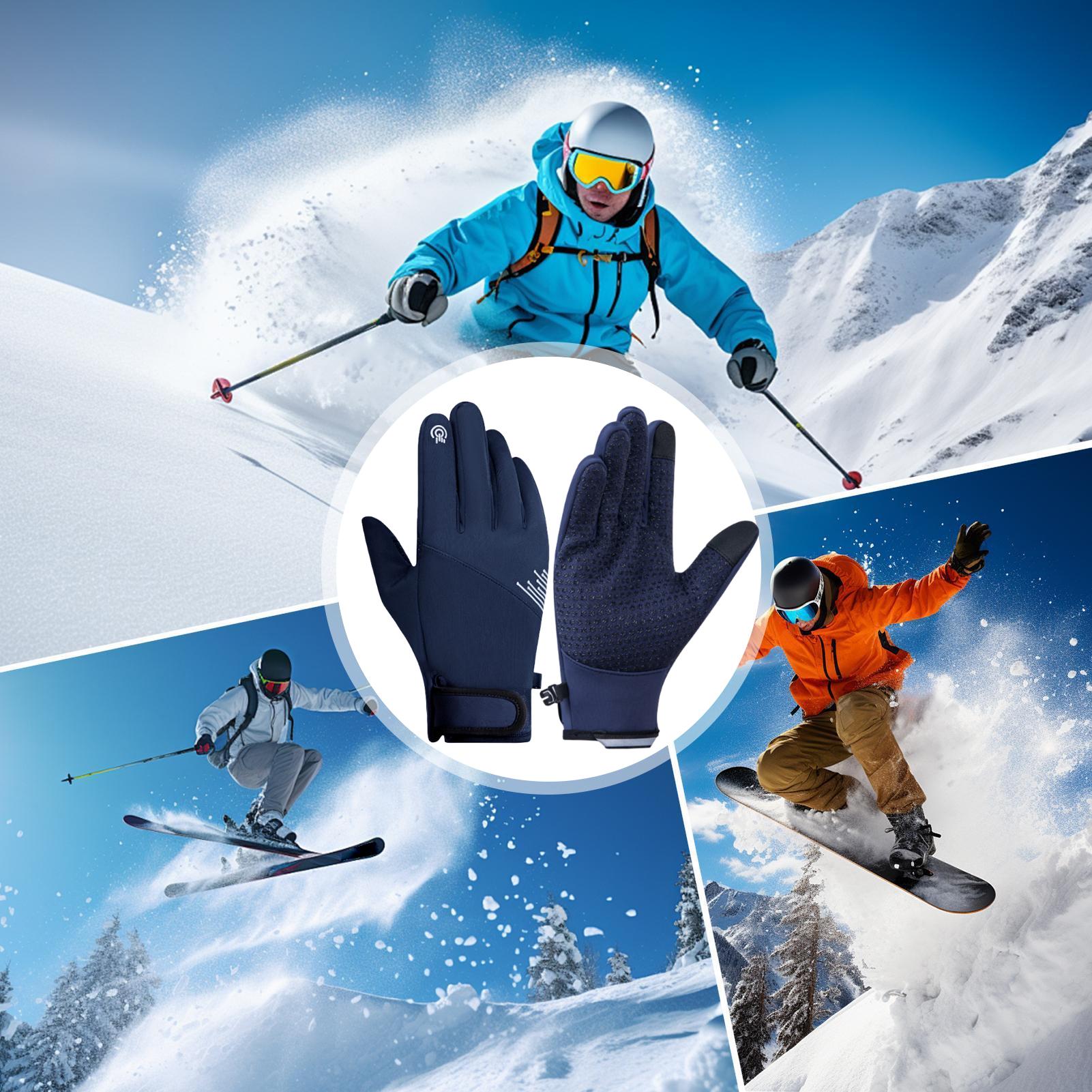 ถุงมือฤดูหนาวผู้ชายกันลมหน้าจอ - Running Gear Cold Weather บทวิจารณ์และราคา