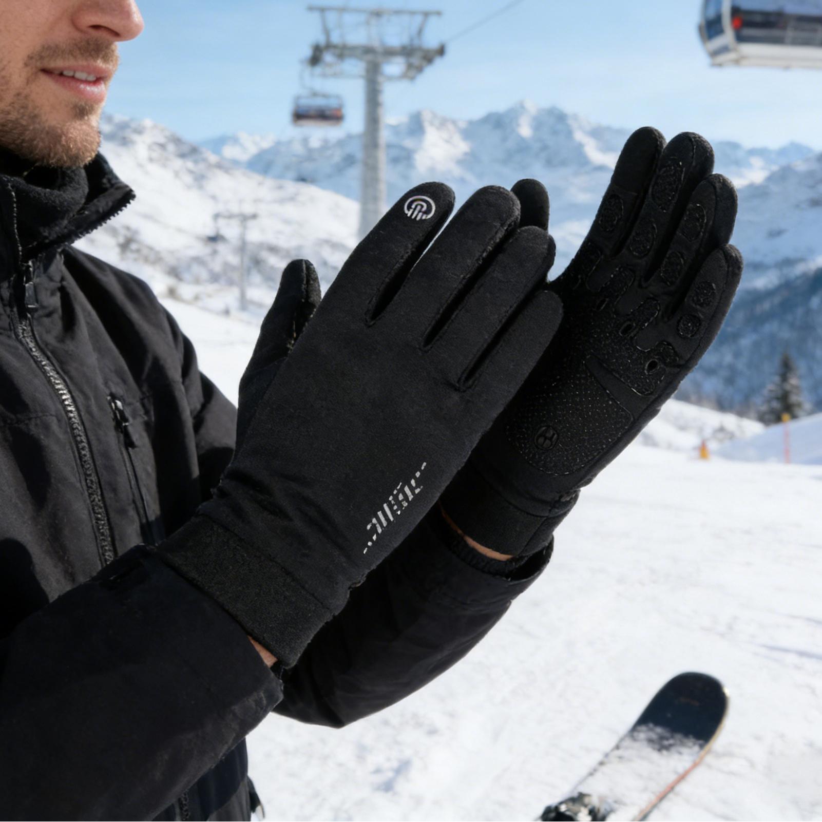 ถุงมือปั่นจักรยานฤดูหนาวแบบเต็ - Running Gear Cold Weather บทวิจารณ์และราคา