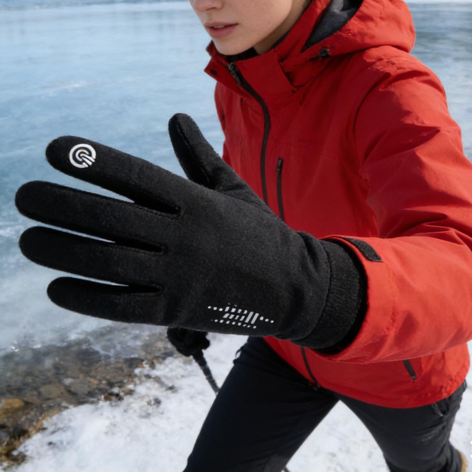 ถุงมือกันหนาวแบบเต็มนิ้วสำหรับ - Running Gear Cold Weather บทวิจารณ์และราคา