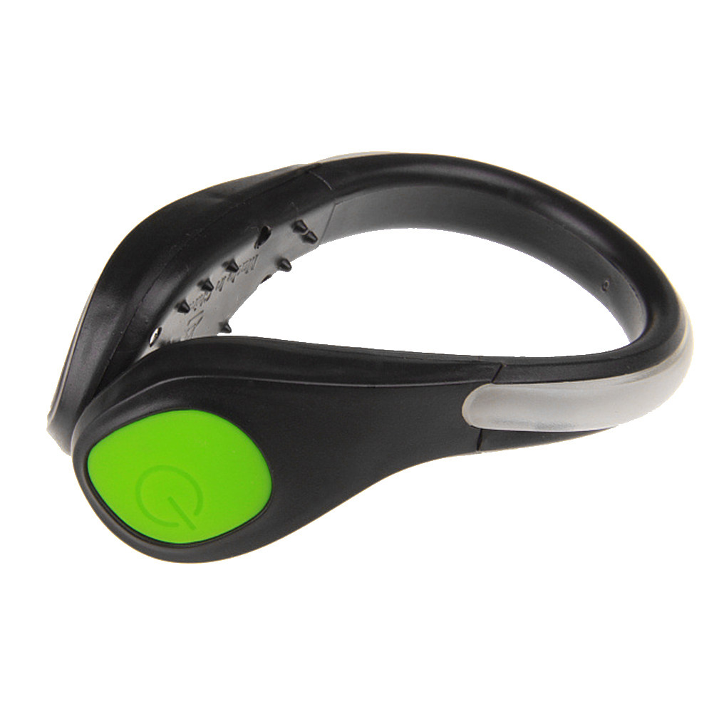คลิปหนีบรองเท้า LED สีเขียว 1  - Running Gear Night บทวิจารณ์และราคา