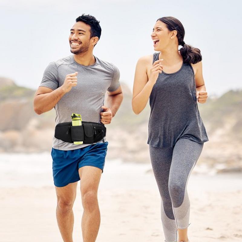 ขวดน้ําวิ่งเข็มขัดน้ําหนักเบา  - Running Gear Bag For Men บทวิจารณ์และราคา